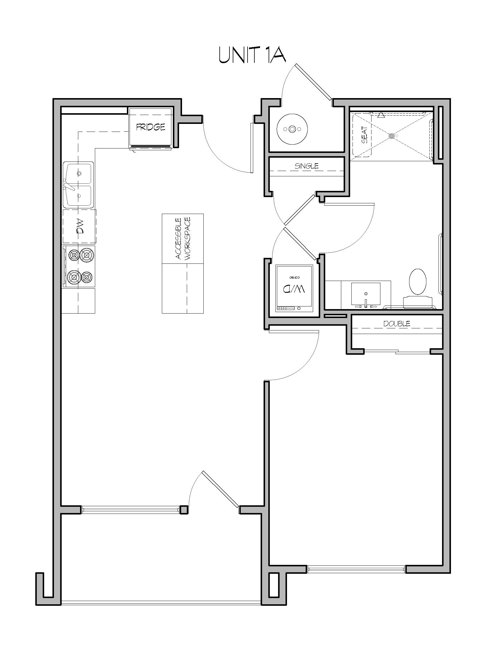 Floor Plans of The Village at North Station in Salt Lake, UT